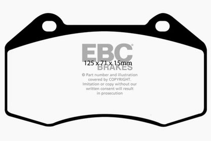 EBC 07-08 Chevrolet Cobalt 2.0 Supercharged (SS) Ultimax2 Front Brake Pads