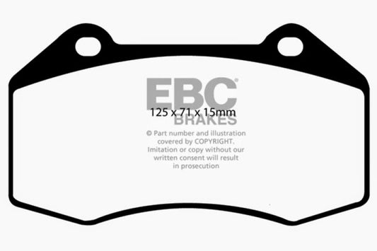 EBC 07-08 Chevrolet Cobalt 2.0 Supercharged (SS) Ultimax2 Front Brake Pads