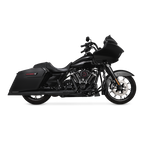 Vance & Hines 17-26 HD Touring Backslash 450 Slip-on Exhaust - Wrinkle Black