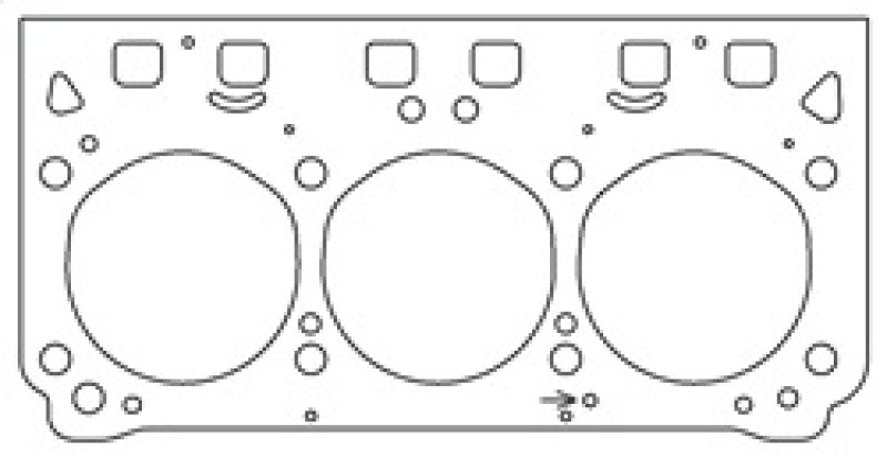 Cometic Buick 3800 Series II/III V6 .092in MLS Cylinder Head Gasket - 3.840in Bore - RHS