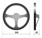 Sparco Steering Wheel 345 Suede Black