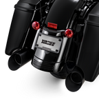 Vance & Hines 17-26 HD Touring Backslash 450 Slip-on Exhaust - Wrinkle Black