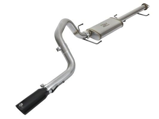 aFe MACH Force Xp 3in SS Cat-Back Single Rear Exit Exhaust w/Black Tips 07-14 Toyota FJ Cruiser