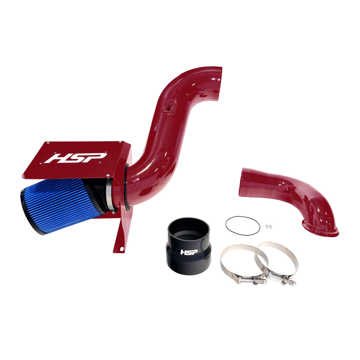 2007.5-2010 Chevrolet / GMC Cold Air Intake Bundle Candy Red HSP Diesel