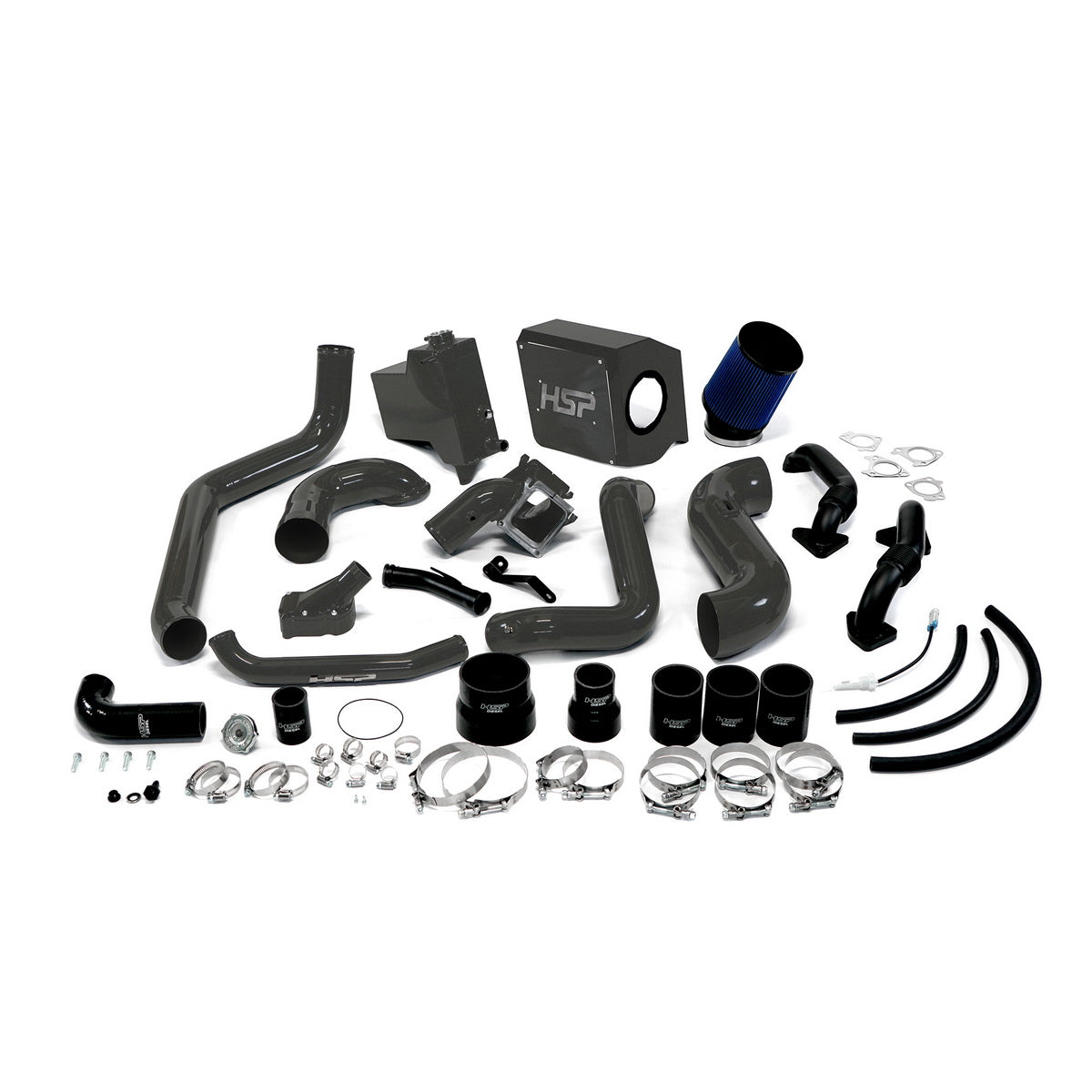 2007.5-2010 Silverado/Sierra 2500/3500 Deluxe Max Air Flow Bundle Kingsport Grey