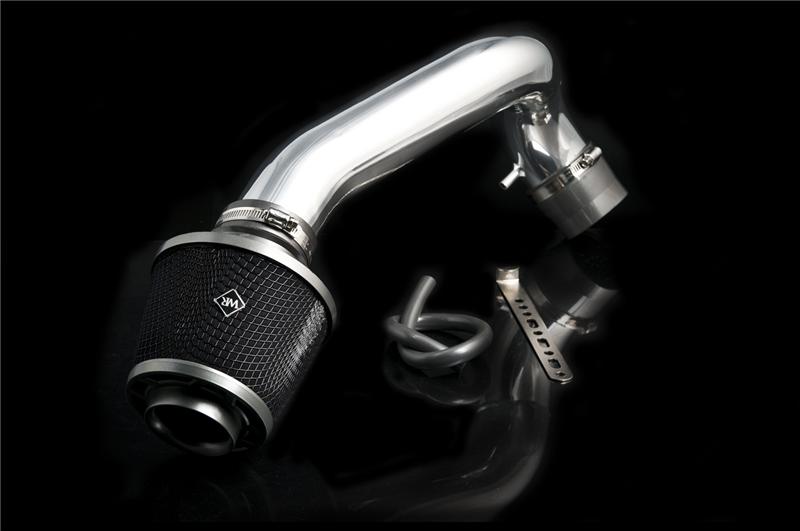 Weapon R 11-12 Fiat 500 1.4L Non-Turbo Gunmetal/Blk Foam Filter Polished NSWP Intake
