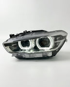 BMW 1 Series F20 / 118i Dual-Color (Yellow / White) LED Headlight Assembly with High / Low Beam 2015 - 2018