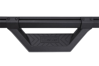 Deezee 99-23 Chevrolet/GMC/Dodge/Ford Full Size Truck Hex Cast -Super Cab Side Steps (Txt Blk)