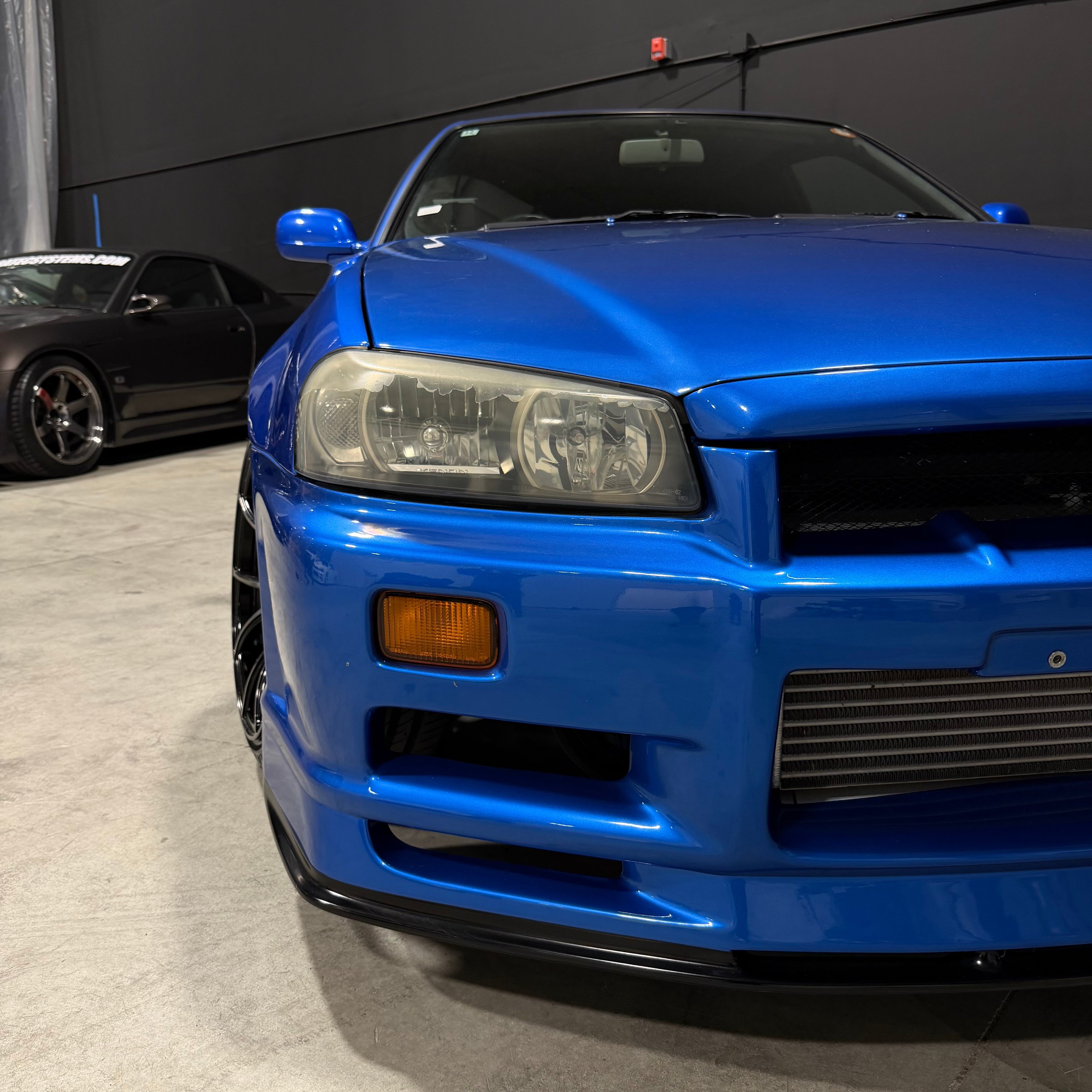 2000 Nissan Skyline R34 GTT Bayside Blue by Bull Boost Performance