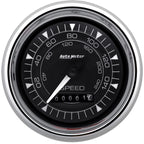 AutoMeter Chrono 3-3/8in 160MPH Electric Programmable Speedometer Gauge - Chrome
