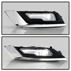 Spyder 17-18 Ford Fusion OEM Full LED Fog Lights w/Switch - Clear (FL-FFUS17-LED-C)