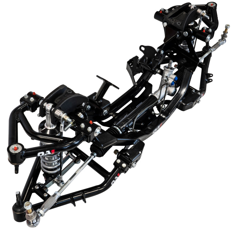 QA1 73-87 Chevrolet C10 Double Adjustable Front Coilover Crossmember System w/ 650lb/in Springs