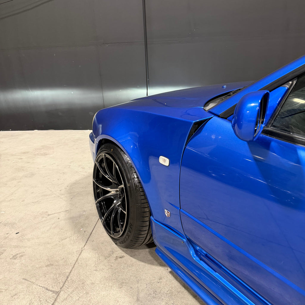 2000 Nissan Skyline R34 GTT Bayside Blue by Bull Boost Performance
