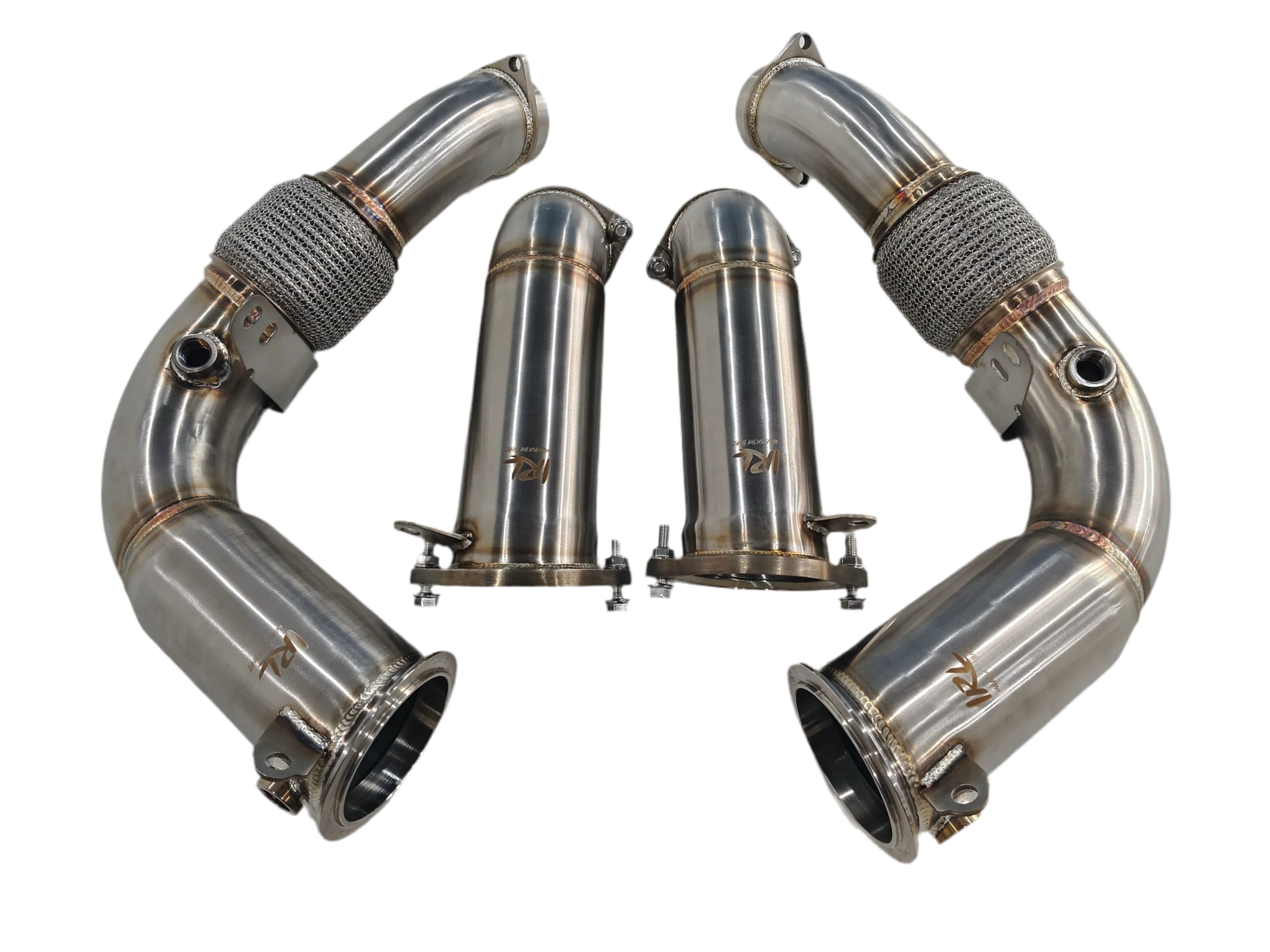 IRL BMW G90 G99 M5 Downpipes by IRL Exhaust