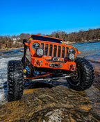 Gauntlet Front Bumper w/Winch Plate for Jeep JL/JT  (2018-2024) By Gatekeeper Off-Road