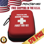 170 Piece Ouchie Pouch First Aid Kit