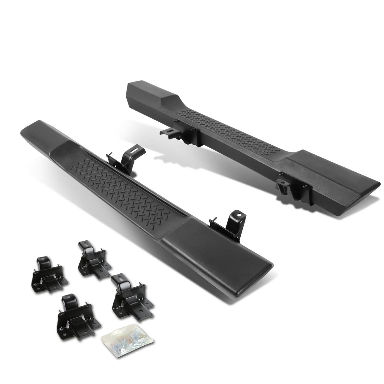07-16 Jeep Wrangler 2 Door Factory Style Nerf Bar Step Bar Black