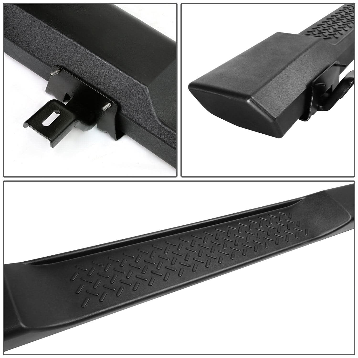 07-16 Jeep Wrangler 2 Door Factory Style Nerf Bar Step Bar Black