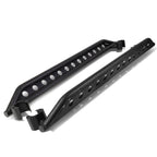 2007-2016 Jeep Wrangler Rock Crawler Nerf Bars 4 Door 7" Black