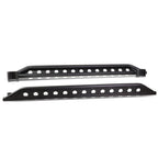 2007-2016 Jeep Wrangler Rock Crawler Nerf Bars 4 Door 7" Black