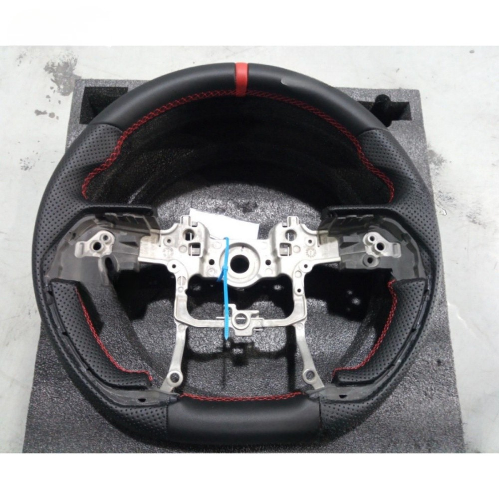 Full Leather Sports Steering Wheel for Toyota Tundra 2022–2026, Sequoia & Tacoma 2024–2025 (Non-Heated)