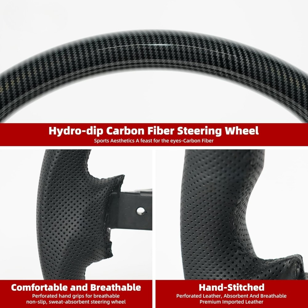 Hydro-Dip Carbon Steering Wheel for Toyota FJ Cruiser 2004-2017
