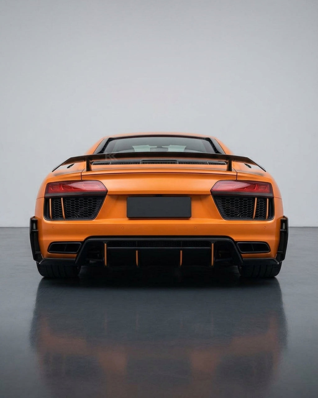 Audi R8 V10 Coupe 4S Gen 2 Carbon Fiber GT-Style Rear Wing Spoiler 2016 - 2019