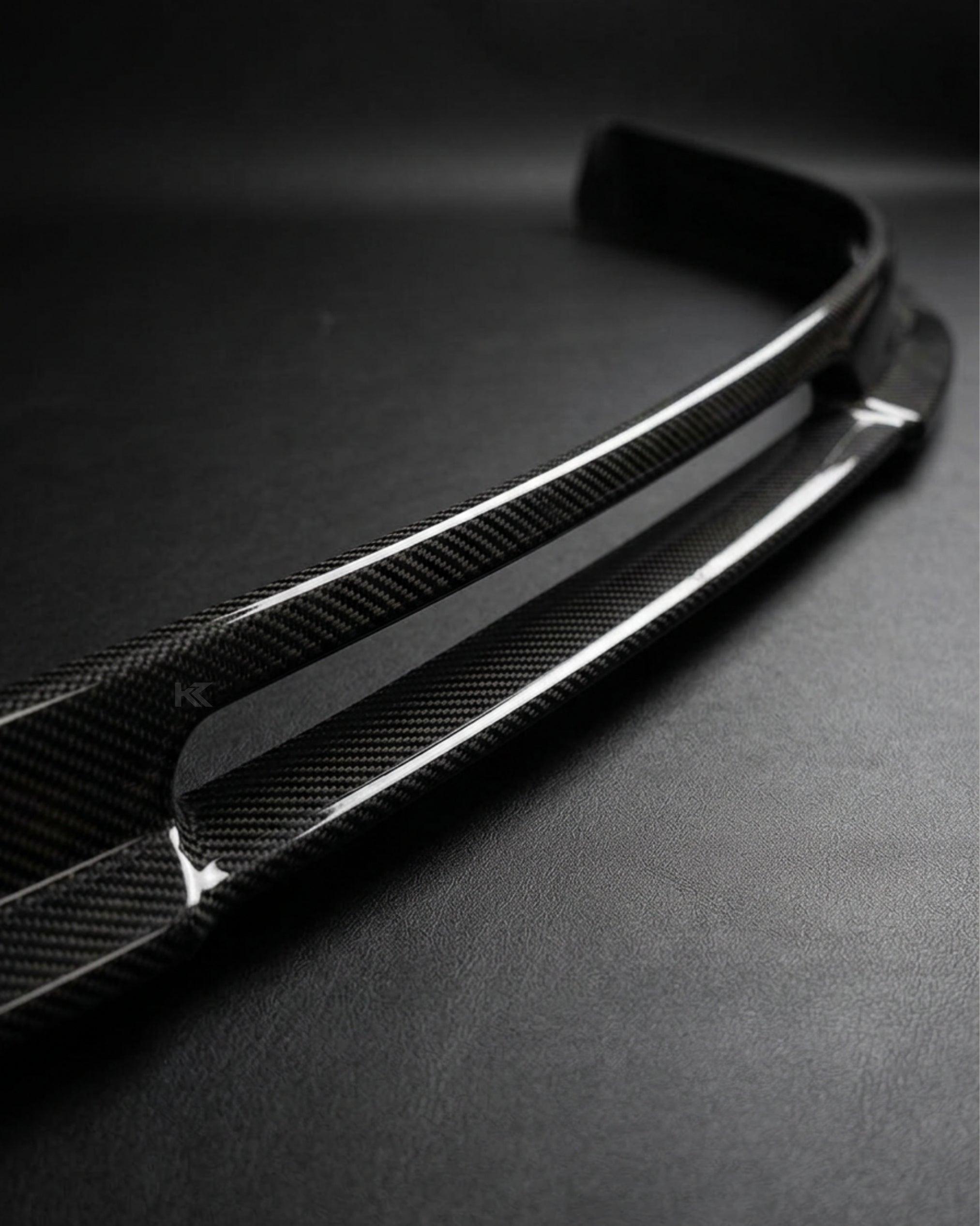 VW Golf MK5 GTI Carbon Fiber Front Lip – A-Style Splitter (2006–2008)
