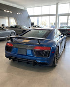 Audi R8 V10 Coupe 4S Gen 2 Dry Carbon Fiber Custom-Style Ducktail Rear Wing Spoiler 2016 - 2018