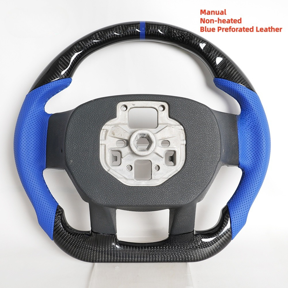 Real Carbon Fiber Heated Steering Wheel for Ford F-150 XL, XLT & SSV 2015-2020