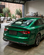 Audi A5 / S5 B9 Sportback Carbon Fiber Rear Spoiler – 3-Piece S5 Style (2017–2019)
