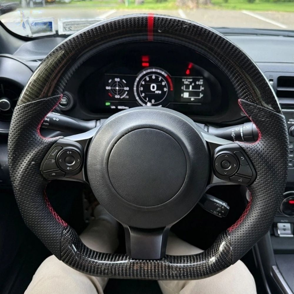 Carbon Fiber Steering Wheel for Toyota GR86 / Subaru BRZ 2017-2026