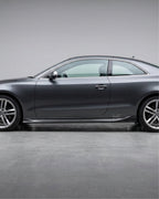 Audi A5 / S5 Coupe 2-Door Carbon Fiber Side Skirt Extensions 2008 - 2016