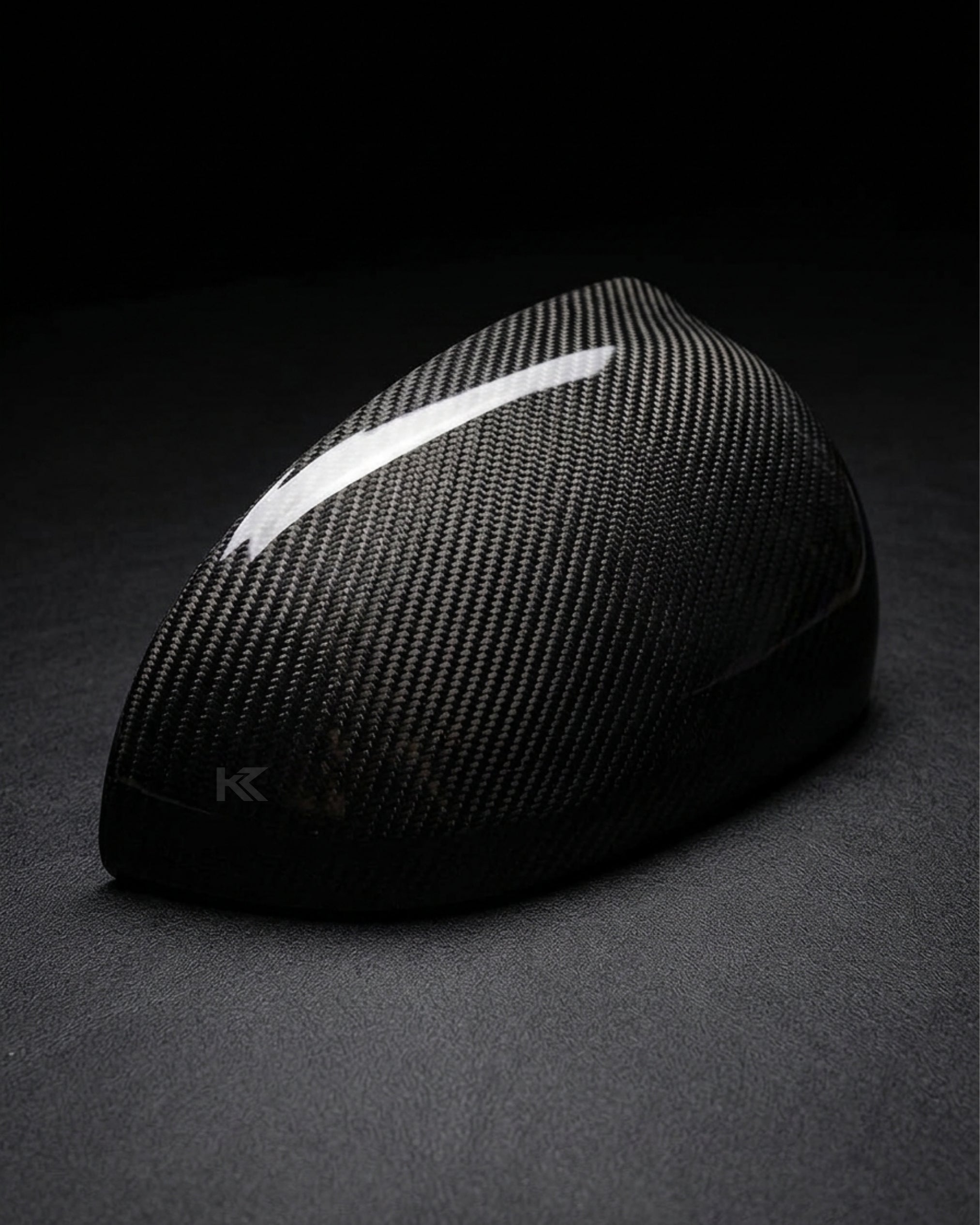 Audi Q5 / Q7 Carbon Fiber Mirror Covers – Direct Replacement Caps (2010–2015)