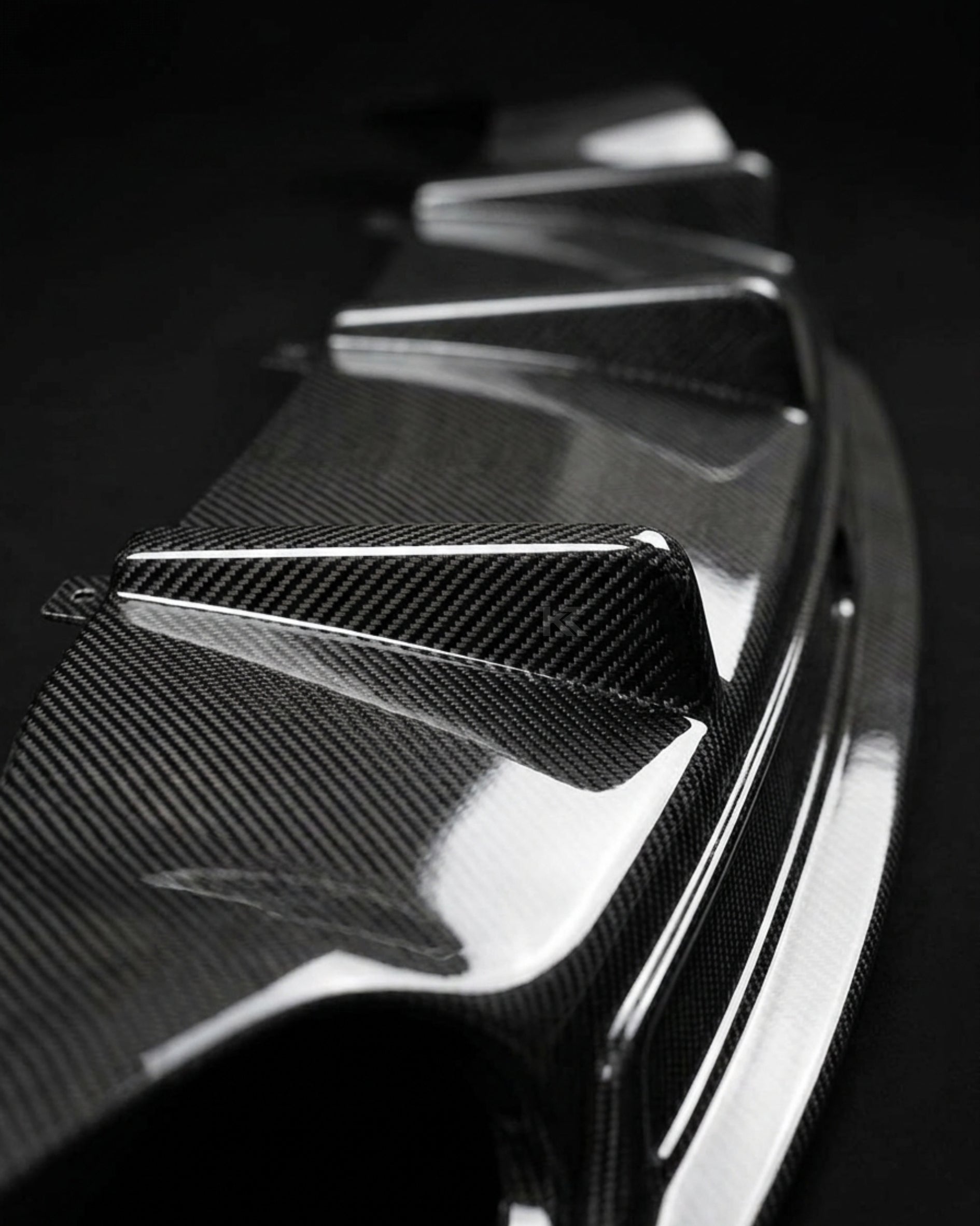 Audi A7 S-Line Sportback Carbon Fiber Rear Bumper Boot Diffuser 2013 - 2014