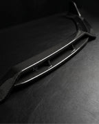 Audi A4 B9 S-Line / S4 Sedan Carbon Fiber J-Style Front Valance Lip 2017 - 2019