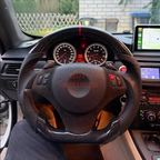 Hydro-Dip Carbon Steering Wheel for BMW E90/E92/E93 M3 2006-2013