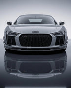 Audi R8 V10 Coupe 4S Gen 2 Dry Carbon Fiber Custom-Design Front Bumper Lip Spoiler 2016 - 2018