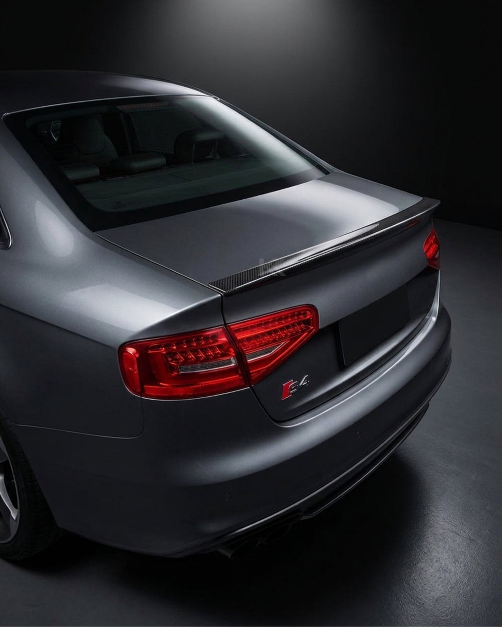 Audi A4 B8.5 S-Line / S4 Sedan Carbon Fiber Ducktail Rear Trunk Spoiler 2013 - 2016