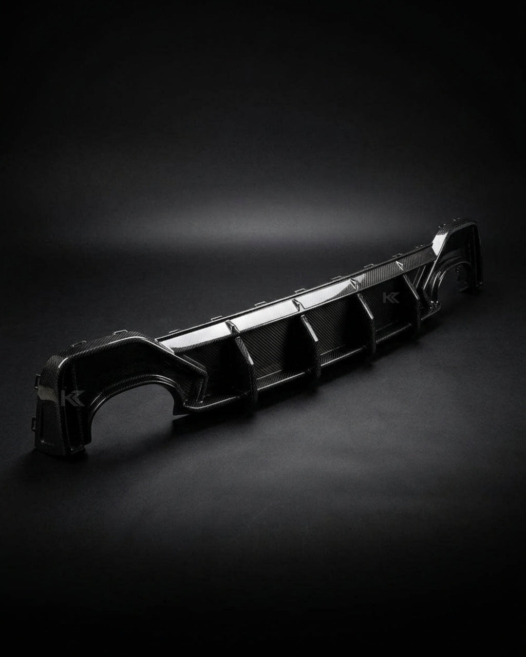 Audi RS6 / A6 C8 Avant Wagon Dry Carbon Fiber JC Design Rear Bumper Diffuser 2019 - 2021