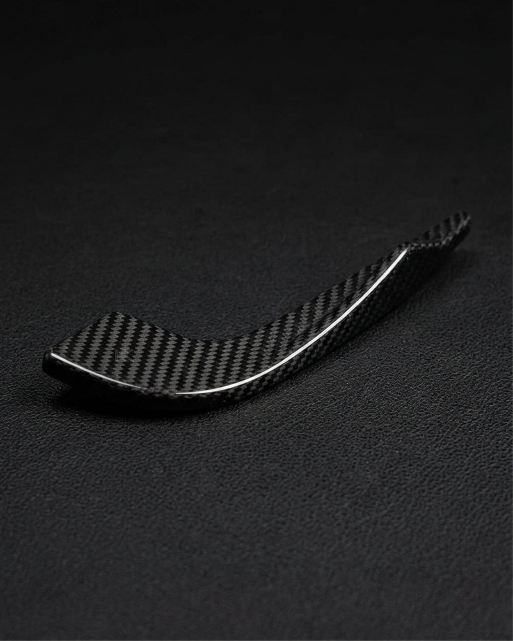 Audi RS3 8V Sedan Carbon Fiber Front Bumper Fins 2017 - 2019