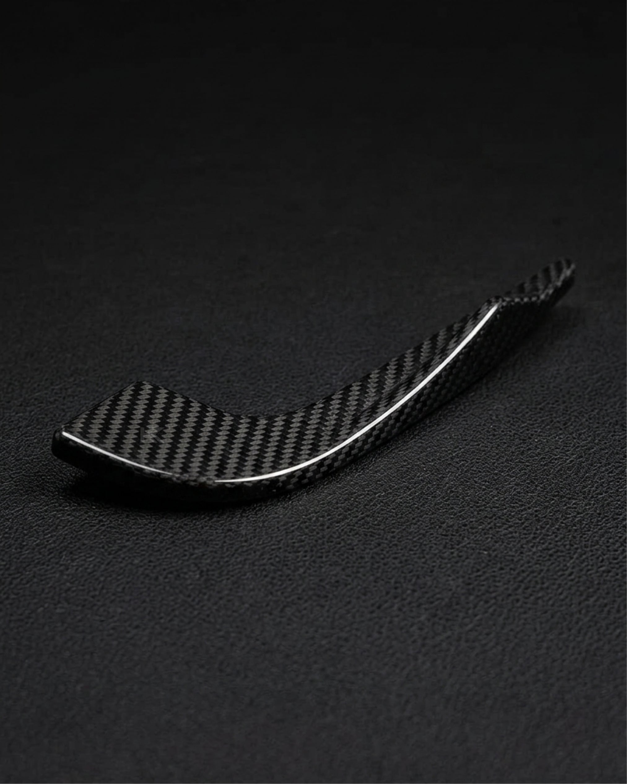 Audi RS3 8V Sedan Carbon Fiber Front Bumper Fins 2017 - 2019