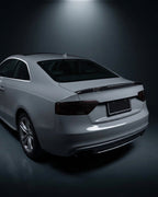 Audi A5 S-Line / S5 B8.5 Facelift Sedan Carbon Fiber Gloss Black Rear Trunk Boot Spoiler Wing 2012 - 2016