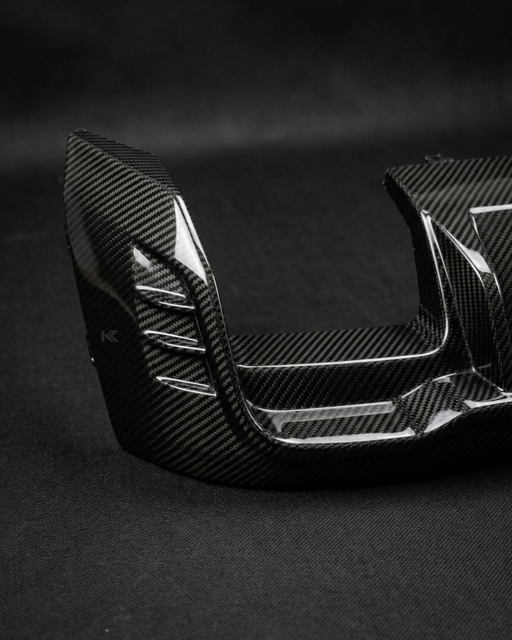 Audi A4 B9 S-Line / S4 Rear Diffuser – Prepreg Dry Carbon Fiber (2020–2022 Sedan)