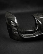 Audi A4 B9 S-Line / S4 Rear Diffuser – Prepreg Dry Carbon Fiber (2020–2022 Sedan)