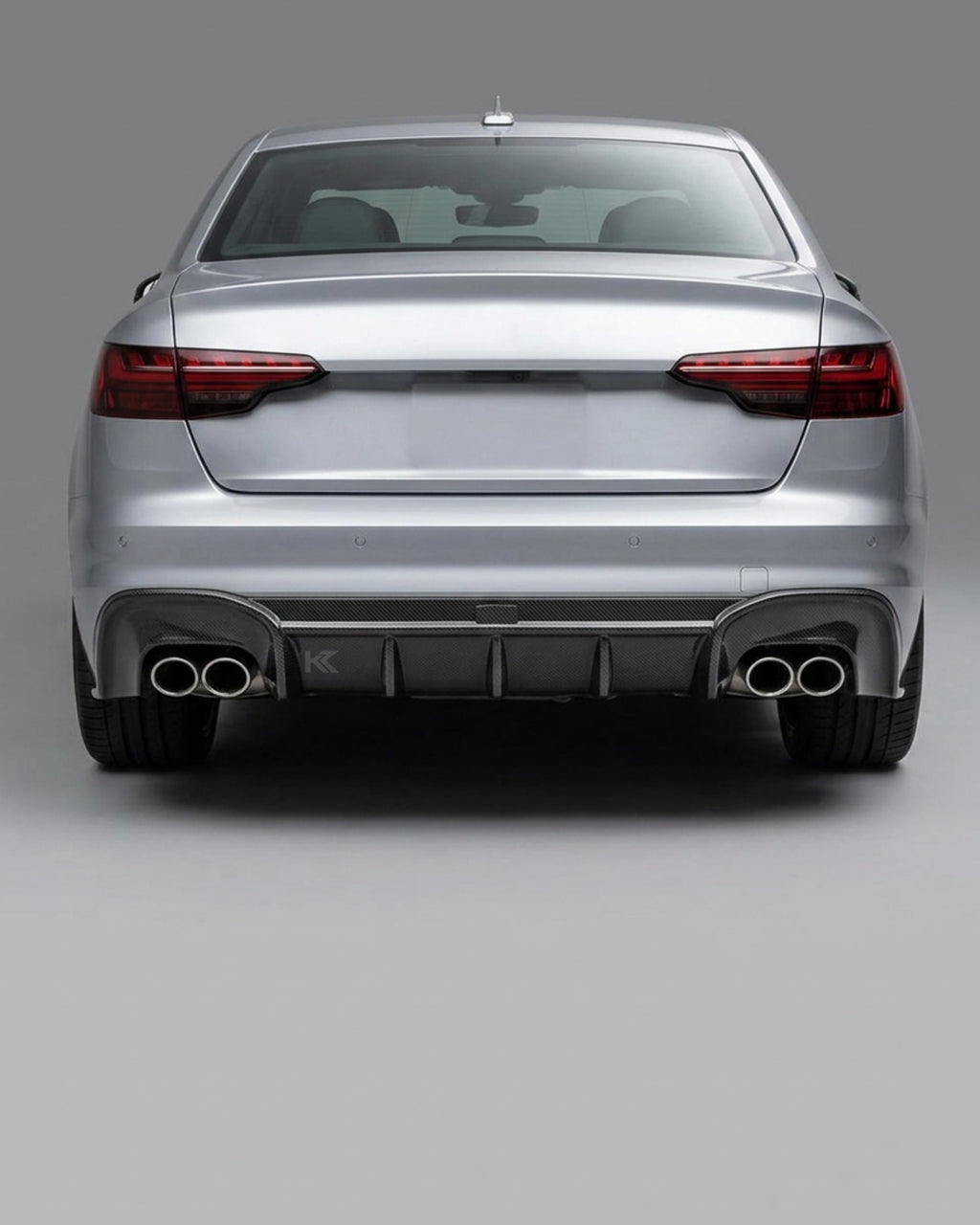 Audi A4 S-Line / S4 B9 Rear Diffuser – Prepreg Dry Carbon Fiber (2020–2021)