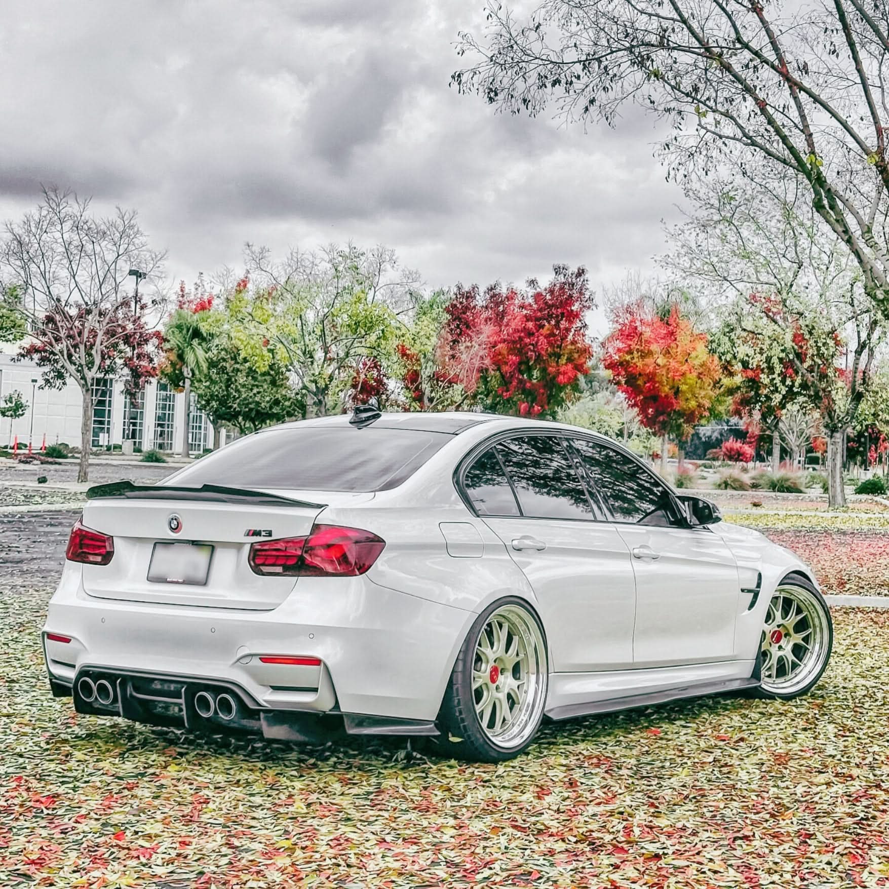 Carbon Fiber Rear Trunk Spoiler for BMW F30 3 Series & F80 M3 Sedan (2013–2019)
