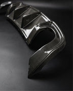 Audi RS3 8V Sedan Carbon Fiber Rear Bumper Diffuser Lip 2017 - 2019