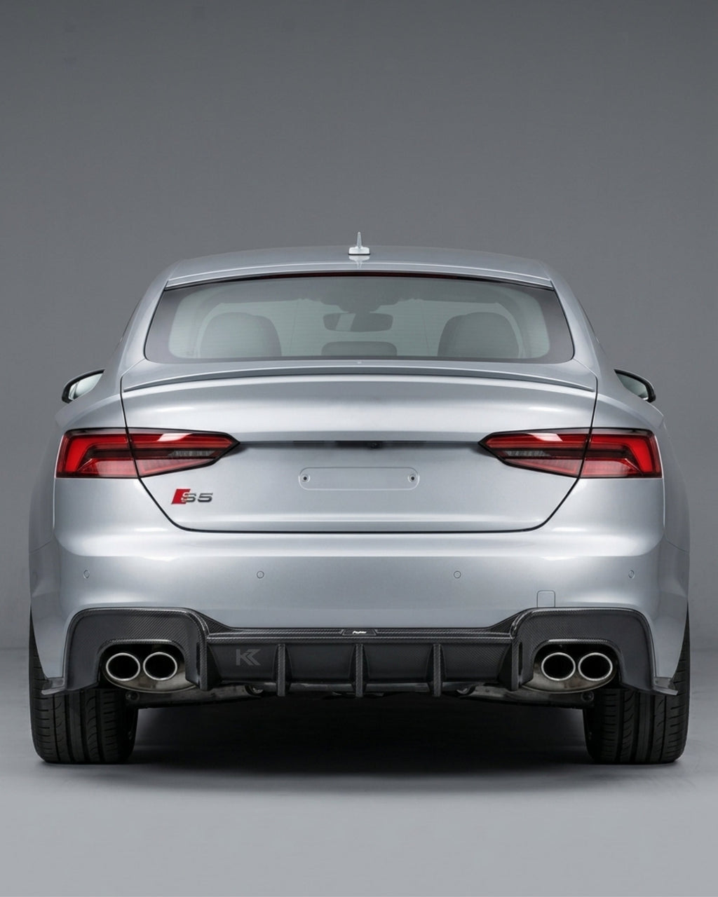 Audi A5 S-Line / S5 B9 Carbon Fiber Rear Diffuser – Prepreg Dry Carbon (2017–2019 Sportback)