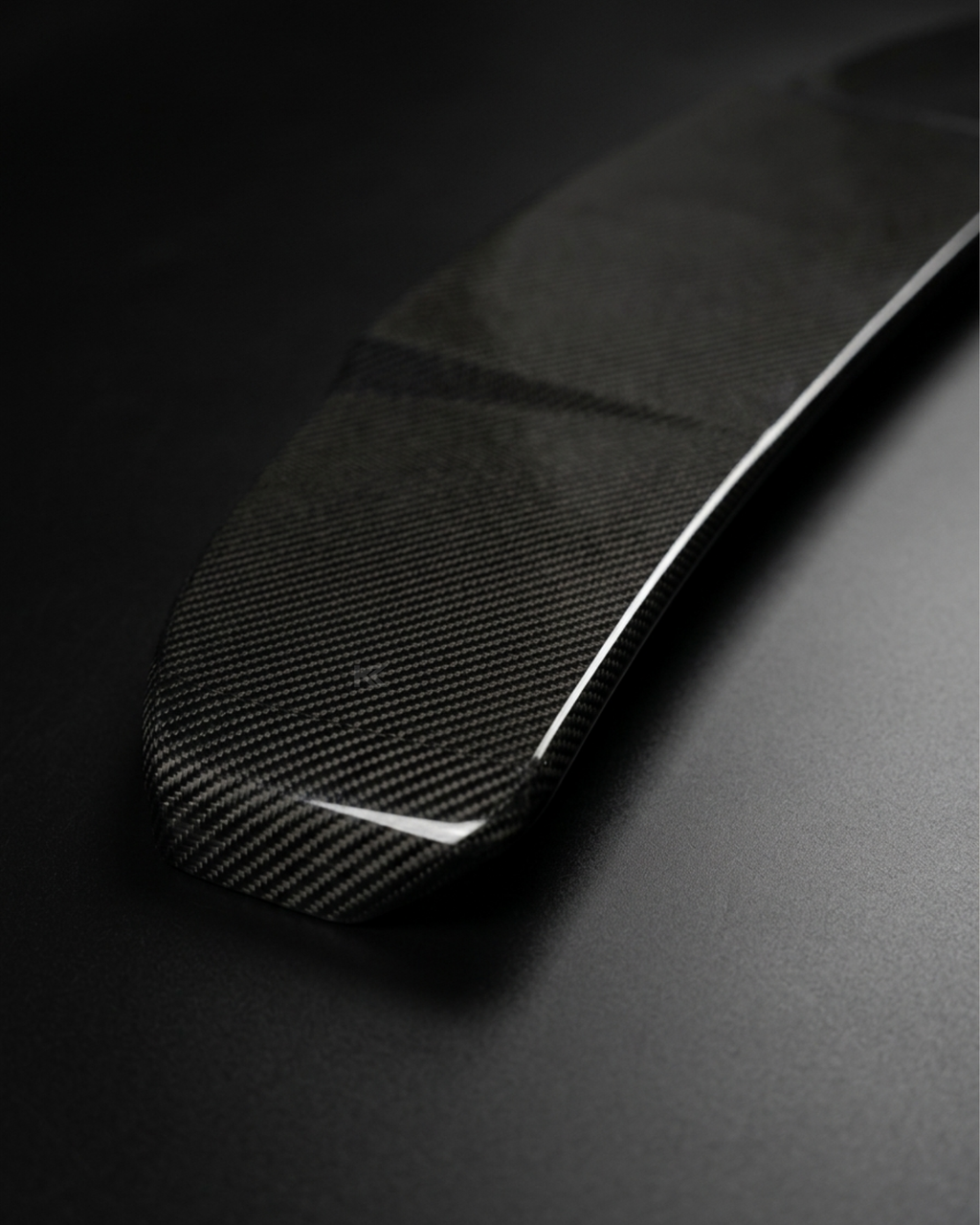 Audi A6 C7 Avant Carbon Fiber Rear Roof Spoiler – A-Style Extension (2016–2018)
